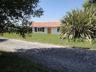 Vue du gîte.