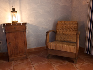 Fauteuil de repos.