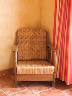Fauteuil de repos dans chambre 3.